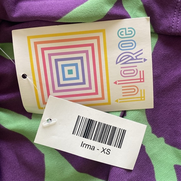 LuLaRoe “IRMA” HIGH-LOW TUNIC OVERSIZED TOP SIZE EXTRA SMALL 🌟NWT🌟 - Picture 10 of 13